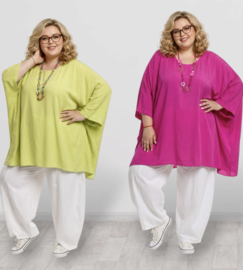 ITALIA MODA  viscose tuniek/poncho/ meerdere kleuren