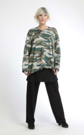 AKH oversized mix viscose termo jersey tuniek apart stretch