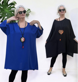 ITALIA MODA viscose tuniek /niet doorschijnend/in meerdere kleuren