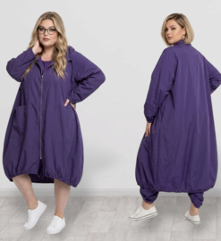 Moonshine katoen A-lijn zomer jas/blazer apart