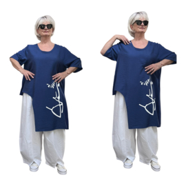 SINNE design.. A- lijn viscose top/tuniek