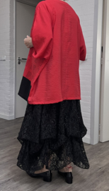 Zedd Plus viscose tuniek/top  met ketting