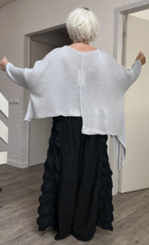 Moonshine oversized katoen  gebreide top stretch/in meerdere kleuren