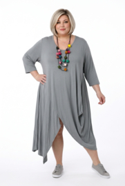 Moonshine oversized  viscose tricot tuniek apart stretch