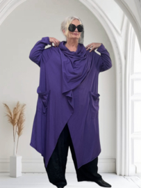 ITALIA  oversized katoen jersey tricot vest/blazer  stretch/in meerdere kleuren