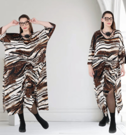 AKH oversized viscose mix jurk stretch