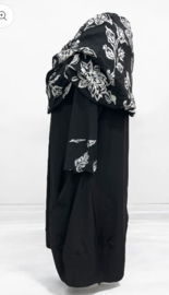 Vincenzo Allocca katoen A-lijn tuniek met een elegante carmenkraag / stretch