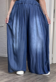 Moonshine jeans tencel wijde broek apart
