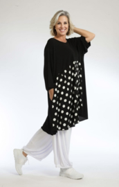 AKH oversized  A-lijn tuniek/jurk stretch