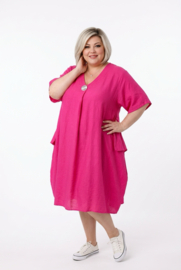 ITALIA MODA viscose A-lijn jurk