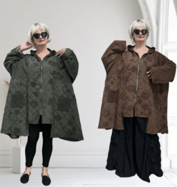 ITALIA MODA oversized katoen fijn corduroy blazer/jas/ apart/in meerdere kleuren