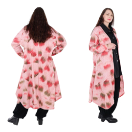 AKH oversized acryl vest/blazer/jas stretch