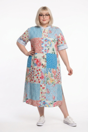 Kiwi viscose jurk/hemd /in meerdere kleuren