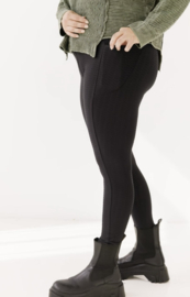 KEKOO design viscose legging zwart stretch