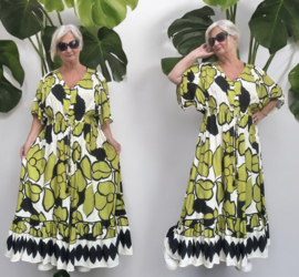 Jean Marc Philippe viscose A-lijn jurk