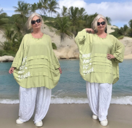 KEKOO design oversized viscose ballon tuniek