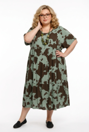 ITALIA MODA viscose A-lijn jurk