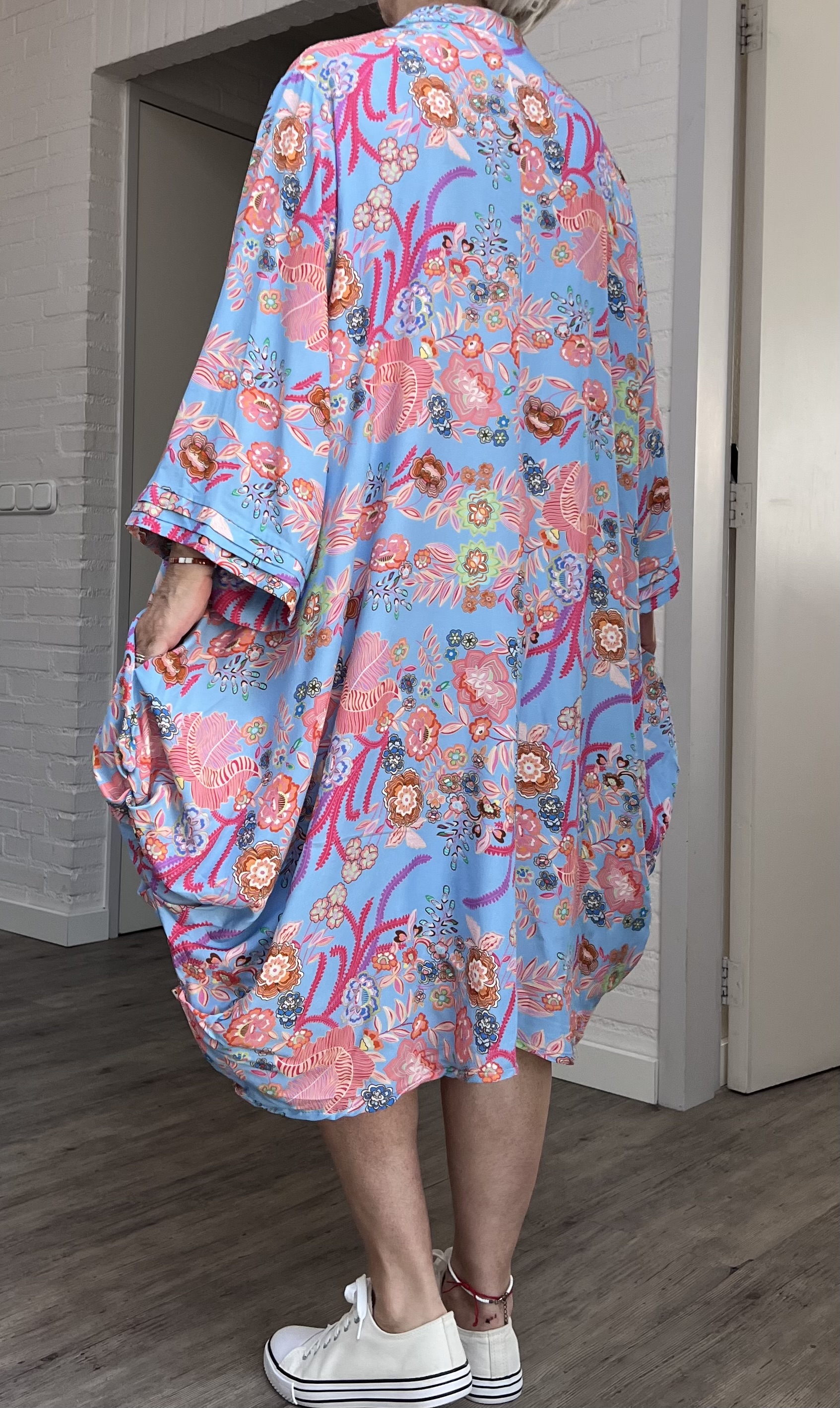 Vincenzo Allocca oversized viscose jurk/tuniek