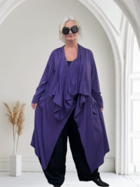 ITALIA  oversized katoen jersey tricot vest/blazer  stretch/in meerdere kleuren