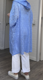 papita Germany kanten vest/blazer met ritssluiting /stretch//in meerdere kleuren