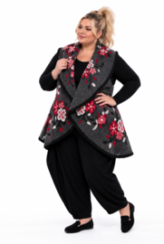 ITALIA  wol mix mouwloos vest stretch /in meerdere kleuren