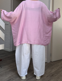 ITALIA oversized viscose top/tuniek/in meerdere kleuren