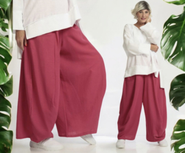 AKH viscose/linnen  A-lijn ballon broek
