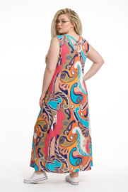 Ophilia viscose A-lijn jurk/ stretch