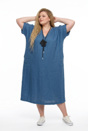 Mercy oversized linnen jurk/in meerdere kleuren