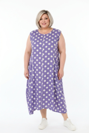 AKH oversized viscose A-lijn jurk apart