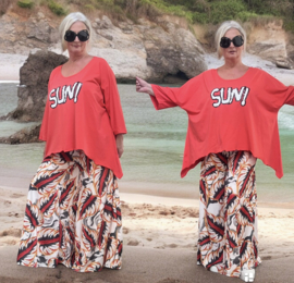 Vincenzo Allocca oversized katoen top stretch