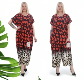 DIVAS PLANET katoen Overall/Jumpsuit met ritssluiting