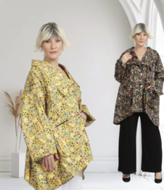 AKH oversized viscose/katoen korte zomerjas/blazer  / apart /stretch/in meerdere kleuren