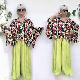 Naveed  oversized viscose jersey top/stretch