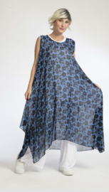AKH oversized chique chiffon A-lijn  jurk/overjurk /tuniek apart