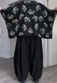 Naveed  oversized viscose punta jersey top