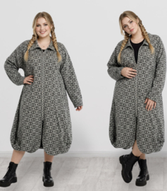 AKH oversized jersey viscose mix ballon blazer/vest apart stretch