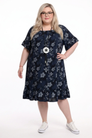 ITALIA oversized viscose A-lijn zomer jurk/in meerdere kleuren