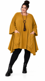 New collection fijn corduroy katoen A-lijn  tuniek  /in meerdere kleuren