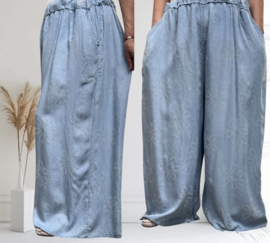 Moonshine jeans tencel wijde broek apart