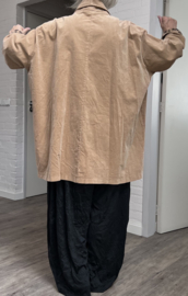 Sissi  MODA oversized katoen fijn corduroy blazer apart/in meerdere kleuren