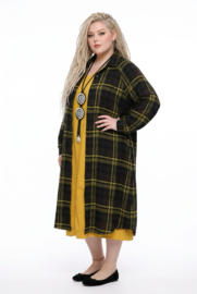 Zedd Plus viscose A-lijn hemd/tuniek/vest  met zakken/in meerdere kleuren