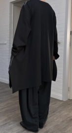 Zedd Plus katoen mix A-lijn tuniek stretch/in meerdere kleuren