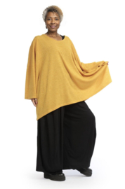 AKH oversized viscose mix jersey A-lijn tuniek apart stretch 