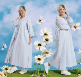 AKH oversized katoen A-lijn blazer/zomerjas tuniek apart