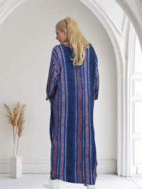 AKH oversized viscose jurk apart/stretch