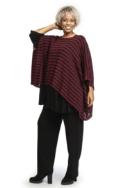 AKH oversized gebreide katoen top stretch