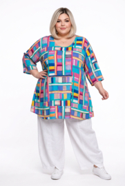 Naveed oversized viscose A-lijn tuniek