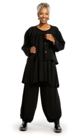 AKH oversized A-lijn blazer/vest apart stretch/in meerdere kleuren