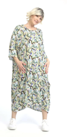 AKH oversized A-lijn  jurk apart
